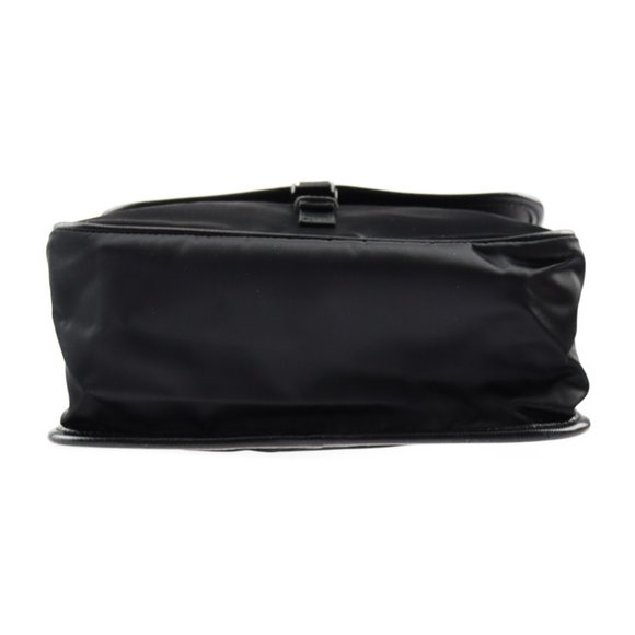 PRADA Prada shoulder bag VA0770 nylon leather black silver hardware messenger - Picture 4 of 8